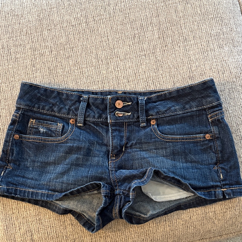 Aeropostale Dark Blue Jean Shorts